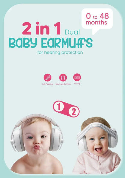 Anti Noise Baby/Toddler Ear Muffs