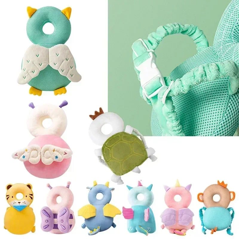 Baby Head Protector Backpack Pillow